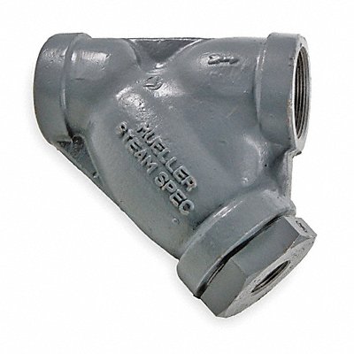 MUELLER STEAM SPECIALTY 1581SS Y Strainer, Stainless Steel, 1 in, NPT, Perforated, 0.062 in, 1,440 psi