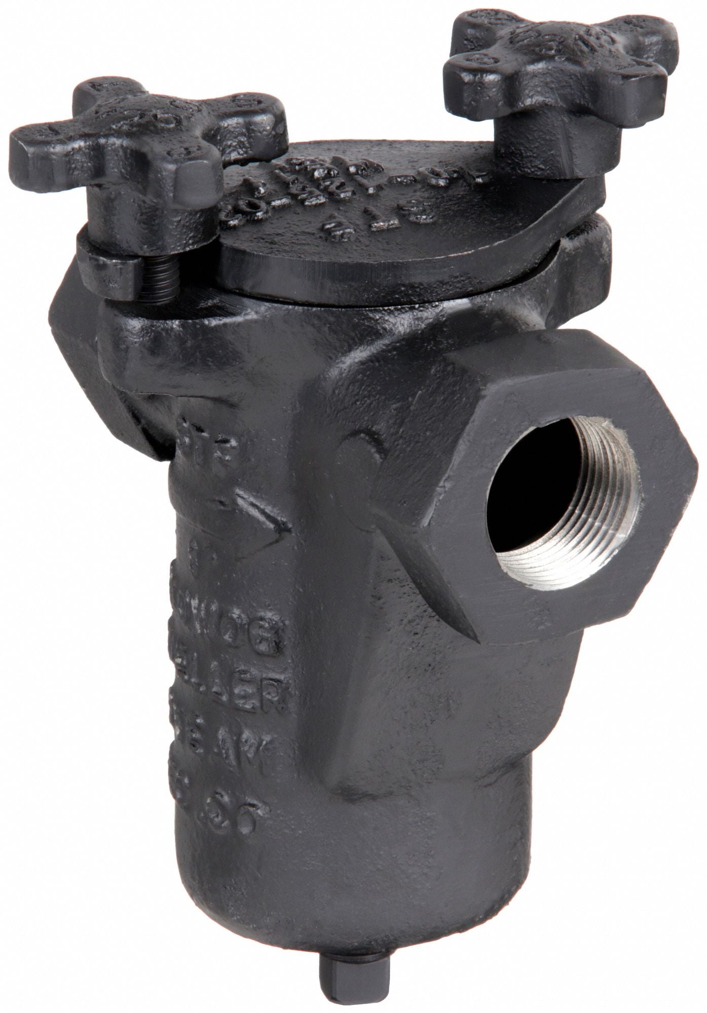 MUELLER STEAM SPECIALTY 12125 Y Strainer, Cast Iron, 6 in, Flanged, Perforated, 0.125 in, 500 psi
