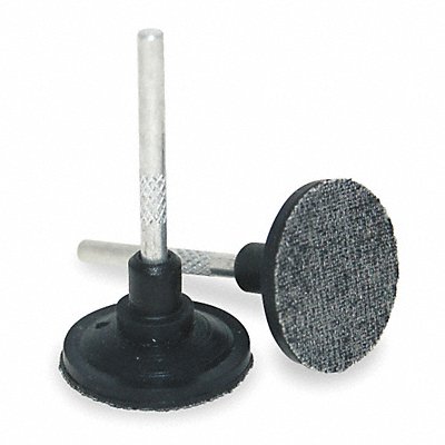 ARC ABRASIVES 1RWG9 PSA Disc Backup Pad 1in Dia 1/8 in Shank