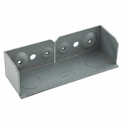 HUBBELL WIRING DEVICE-KELLEMS HBL4710BGY Blank End Grey Steel Ends