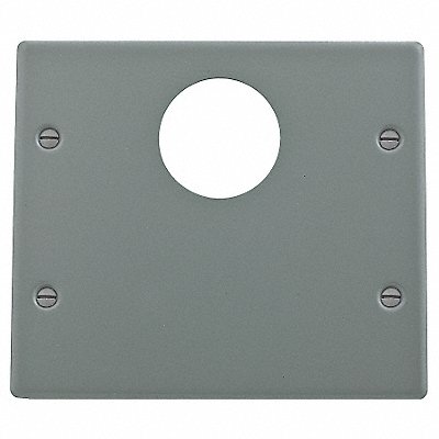 HUBBELL WIRING DEVICE-KELLEMS HBL4747JXGY Plate 4000 Series Raceway Plates