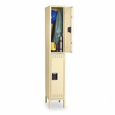 TENNSCO DTK1518361SD Locker 2x1Locker Sand 78 x15 x18 Unassembled