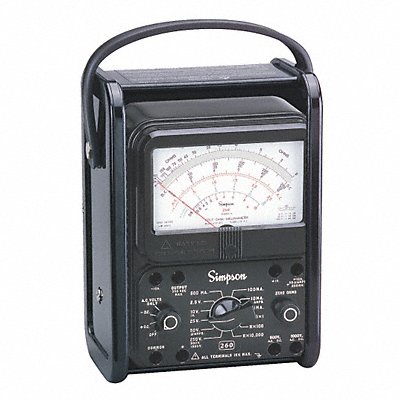 SIMPSON ELECTRIC 2608PRT Analog Multimeter 1000V 10A 20M Ohms