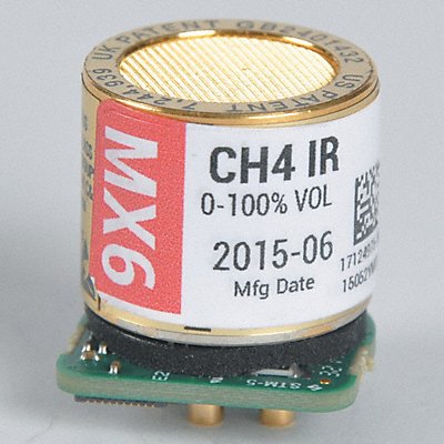 INDUSTRIAL SCIENTIFIC 17124975N Replacement Sensor CH4 IR Use With MX6