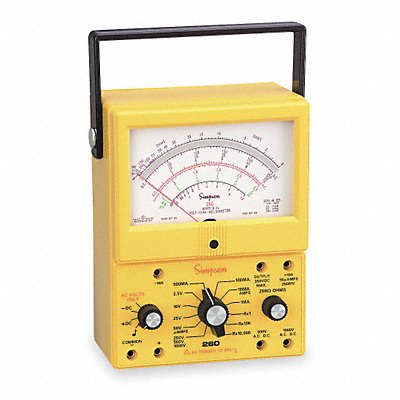 SIMPSON ELECTRIC 2608XPI Analog Multimeter 1000V 10A 20M Ohms