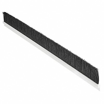 TANIS RPVC212036 Stapled Set Strip Brush PVC Length 36 In
