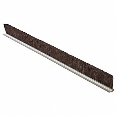 TANIS RPVC813036 Stapled Set Strip Brush PVC Length 36 In
