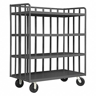 GRAINGER OPT722495 Bulk Stock Cart 2000 lb Steel
