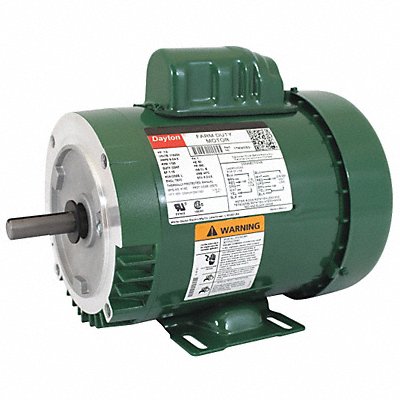DAYTON 1TMW5 Farm Dty Mtr CapStrt TEFC 1/2HP 1725rpm