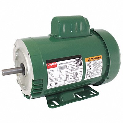 DAYTON 1TMW9 Farm Duty Mtr Cap Start TEFC 1HP 1725rpm