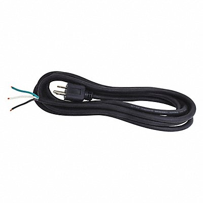 GRAINGER E3605 Power Cord 5-15P SJO 12 ft Blk 15A 14/3