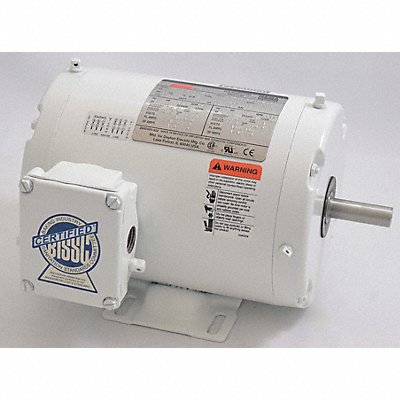 DAYTON 1TTC3 Washdown Motor 1/2 HP 1750 56 230/460V