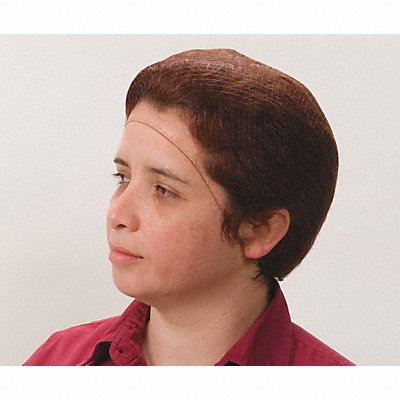 CONDOR 1TTU3 Hairnet Nylon Brown 21 in PK144