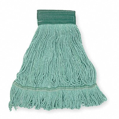 TOUGH GUY 1TYV2 Wet Mop Green Cotton