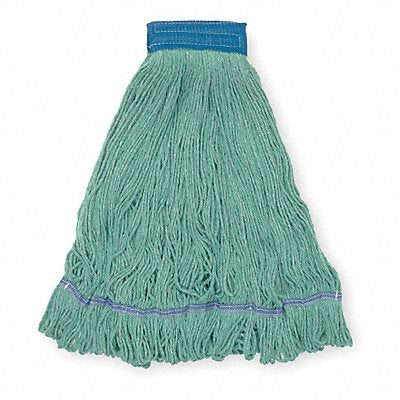 TOUGH GUY 1TYN4 Wet Mop Green Cotton