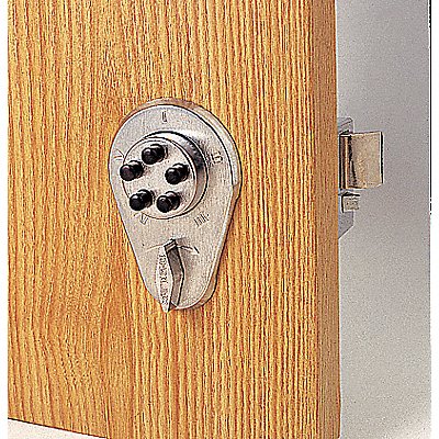 KABA 91904 D0004 Deadlocking Spring Latch Satin Brass