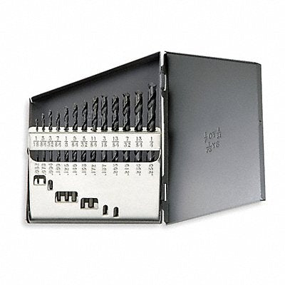 CHICAGO-LATROBE 57711 Jobber Drill Set 13 pc HSS