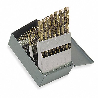 CHICAGO-LATROBE 57850 Jobber Drill Set 29 pc Cobalt