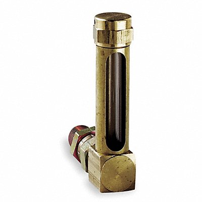 LDI INDUSTRIES G6572 Vented Oil Gauges 5.67 in H Brass NPTF