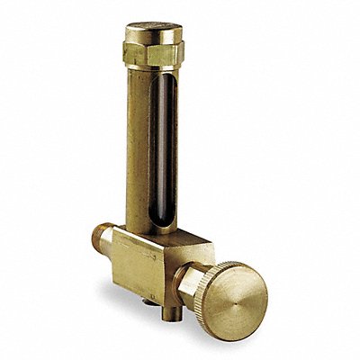 LDI INDUSTRIES G9014 Vented Oil Gauges 5.92 in H Brass NPTF