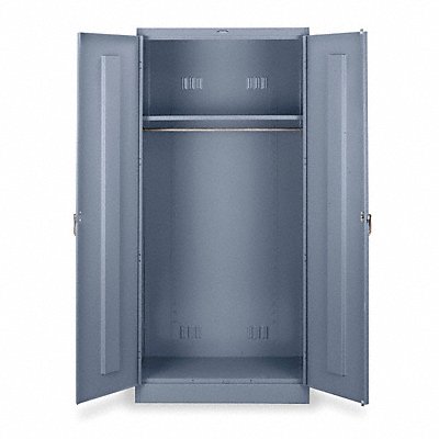 TENNSCO 7818WMGY F0308 Storage Cabinet 78 x36 x18 MdGry 1Shlv