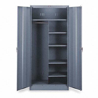TENNSCO 7820MGY Storage Cabinet 78 x36 x24 MdGry 5Shlv