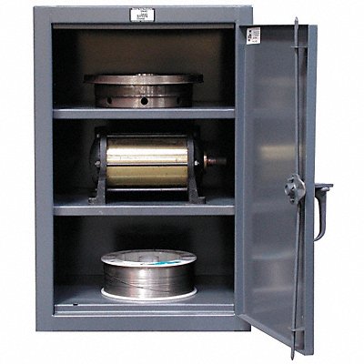 STRONG HOLD 23202 Storage Cabinet 36 x24 x20 DrkGry 2Shlv