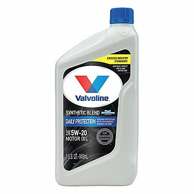 VALVOLINE 797974 Engine Oil 5W-20 Synthetic Blend 1qt