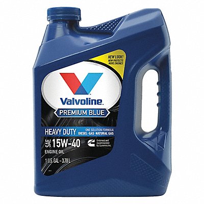 VALVOLINE 773780 Diesel Engine Oil 15W-40 Conventnl 1gal