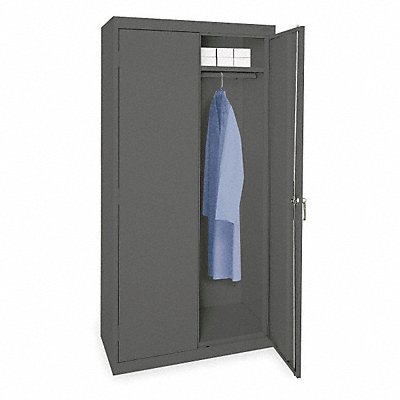 GRAINGER 1UFA1 Storage Cabinet 72 x36 x18 Grey 1Shlv
