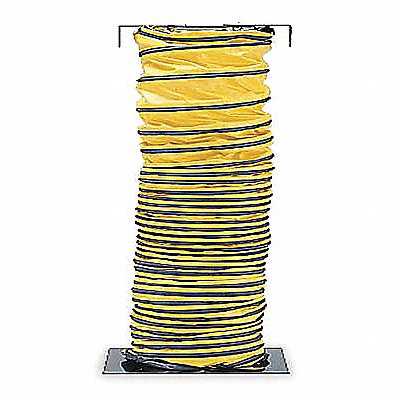 ALLEGRO 965025 Ventilation Duct 25 ft Black/Yellow