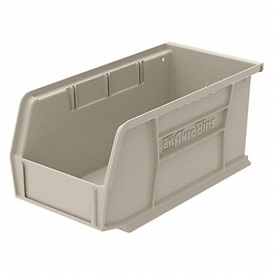 AKRO-MILS 30234STONE F8659 Hang and Stack Bin Stone Plastic 5 in