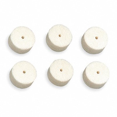 DREMEL 414 Polishing Wheel Disc 1/2 Head Dia PK6