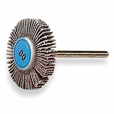 DREMEL 504 Flap Wheel 3/16 in Dia Mounted