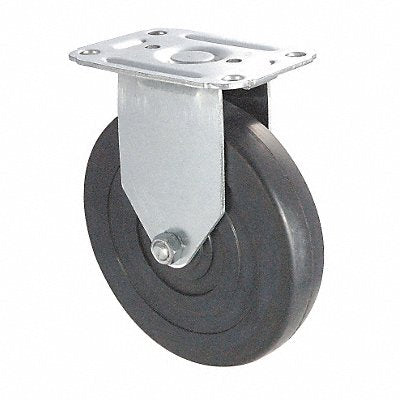 GRAINGER P5RR040G12 Standard Plate Castor Rigid 130 lb.