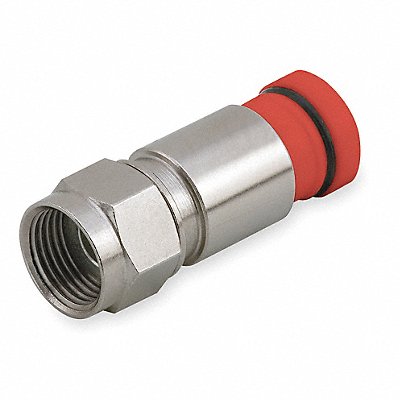 POWER FIRST 1UKD8 Coaxial Connector RG6 F Type PK50