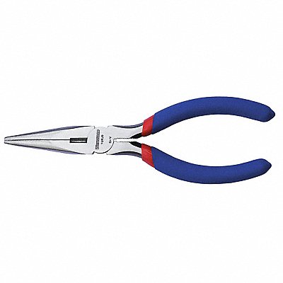WESTWARD 1UKJ9 Long Nose Plier 6 L Serrated