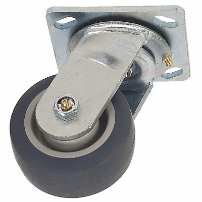 GRAINGER 1ULH9 Standard Plate Castor Swivel 350 lb.