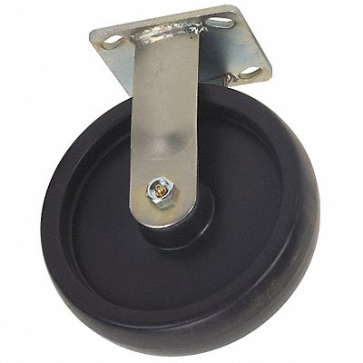GRAINGER 1ULL7 Standard Plate Castor Rigid 900 lb.