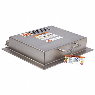 ERIEZ 135714P Magnetic Plate Ceramic L 9 1/8xW21 1/2In