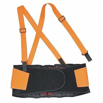 CONDOR 1UM63 D0587 Back Support with Stay OR Polyester 2XL