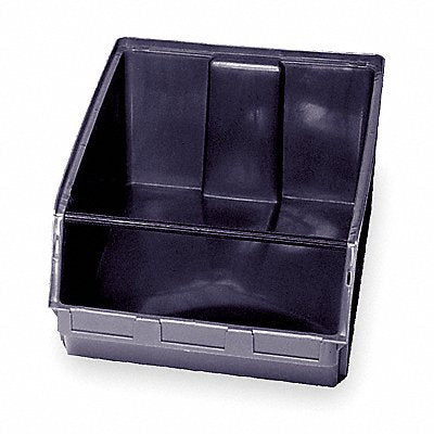 QUANTUM STORAGE SYSTEMS QMS743BR Shelf Bin Black Polypropylene 11 7/8 in