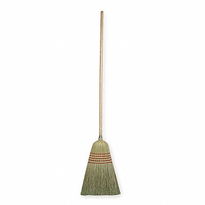 TOUGH GUY 1VAB7 Corn Broom 38 in Handle L 11 in Face
