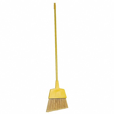 TOUGH GUY 1VAC5 Angle Broom 47 in Handle L 12 in Face