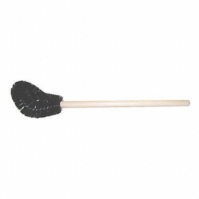 TOUGH GUY 1VAE9 Toilet Brush 20 1/2 in L Black