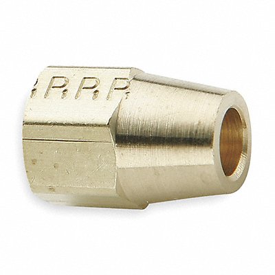 PARKER 61CL4 Long Nut Brass Comp 1/4In PK10