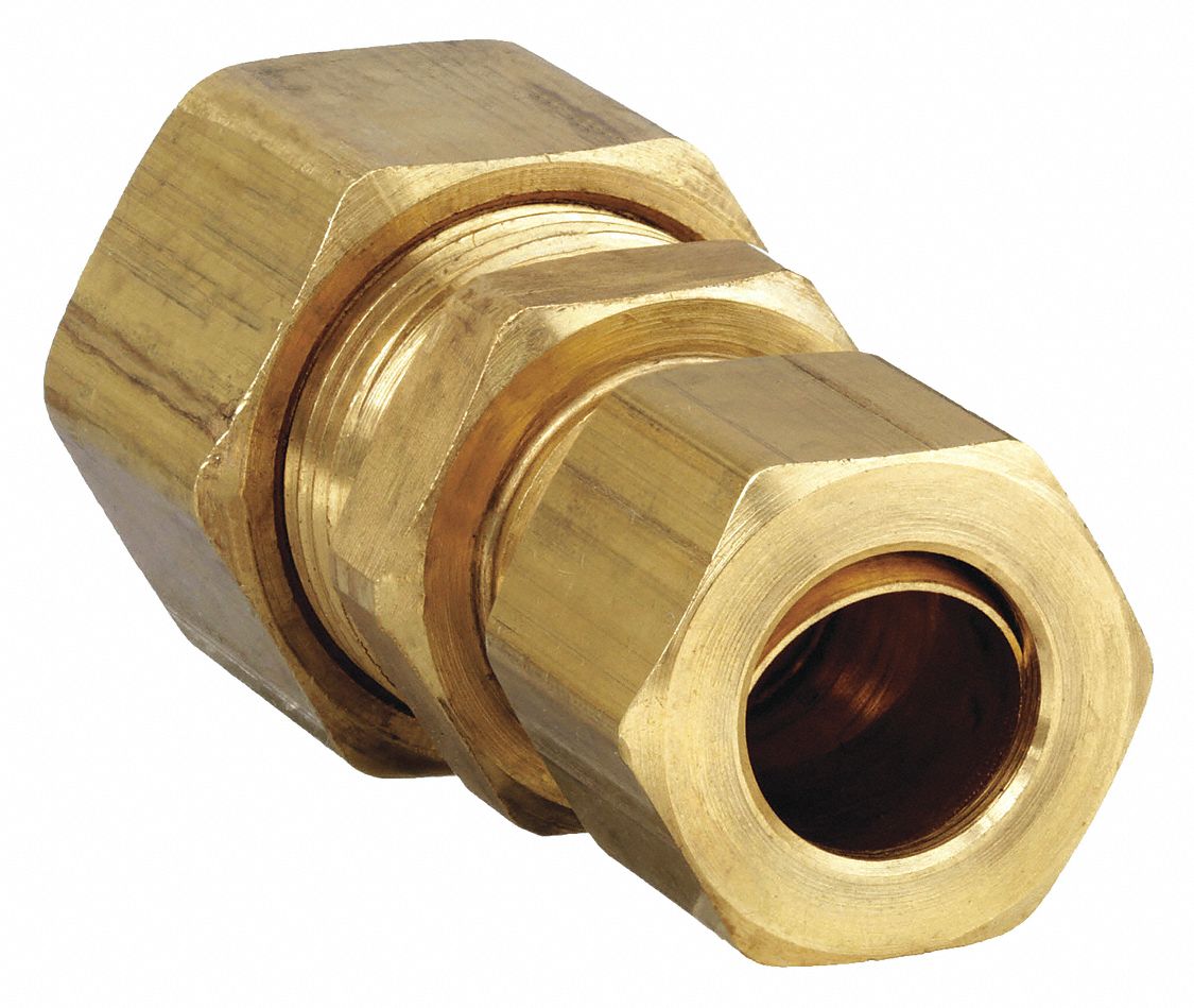 PARKER 62C64 Union Reducer Brss Comp 1/4x3/8 PK10