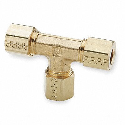 PARKER 264C3 Union Tee Brass Comp 3/16In PK10