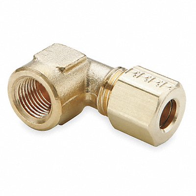 PARKER 170C22 Elbow 90 Brass CompxF 1/8In PK10
