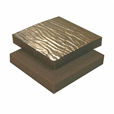 SOUND SEAL K10M10 Acoustic Foam Mylar Charcoal 54Inx10 ft.